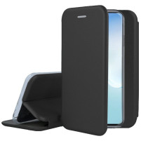 Луксозен кожен калъф тефтер ултра тънък Wallet FLEXI и стойка за Samsung Galaxy Note 10 Lite N770F черен 